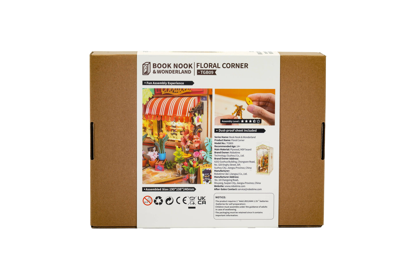 Floral Corner Book Nook