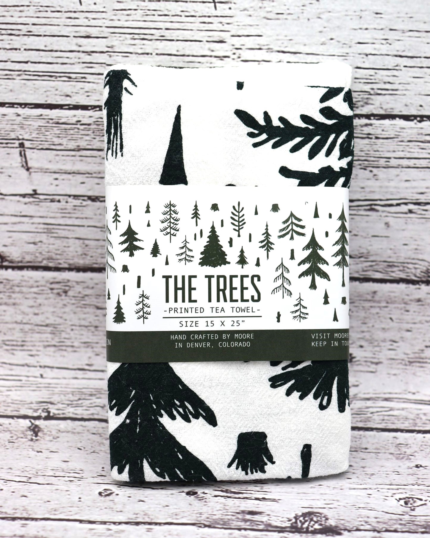Trees Tea Towel