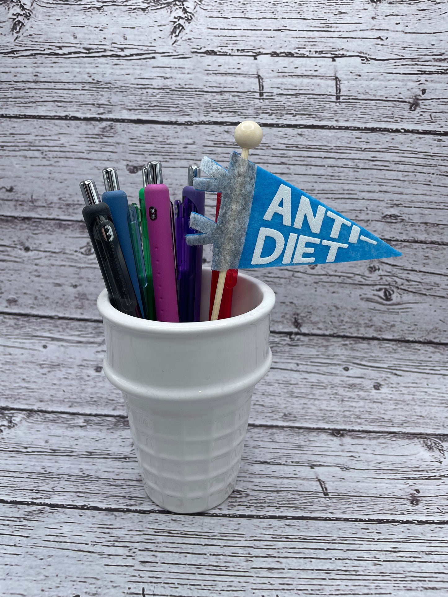 Anti-Diet Mini Pennant