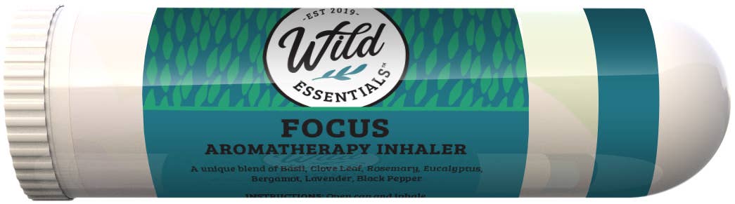 Focus Aromatherapy Inhalers made with essential oils