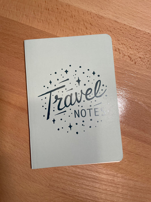 Travel Notebook Ice Blue