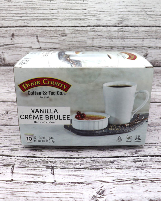 Specialty Coffee K-Cups - Vanilla Crème Brulee