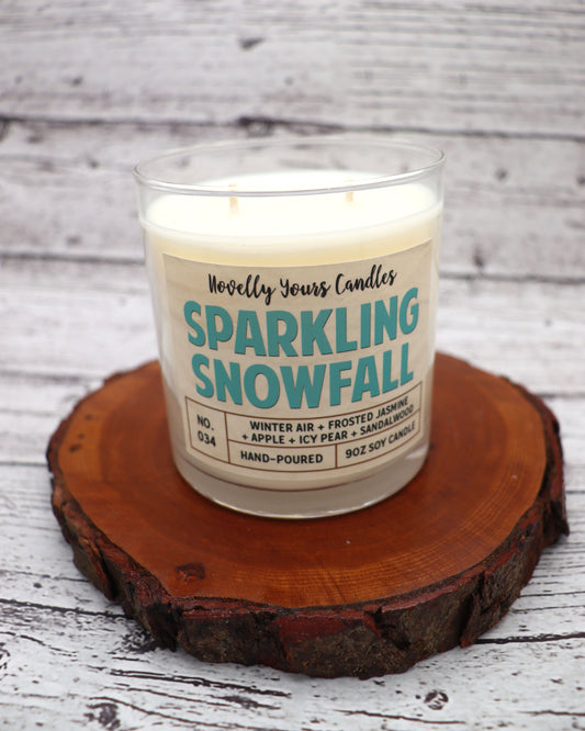Sparkling Snowfall Candle